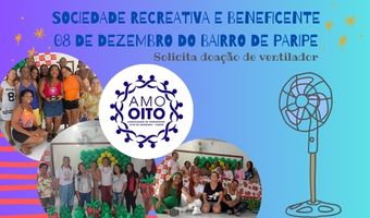 DOAÇÃO DE VENTILADOR