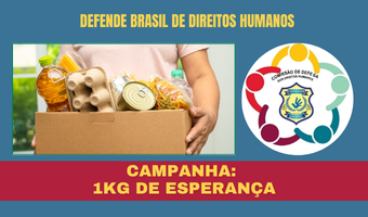 CAMPANHA: 1KG DE ESPERANÇA